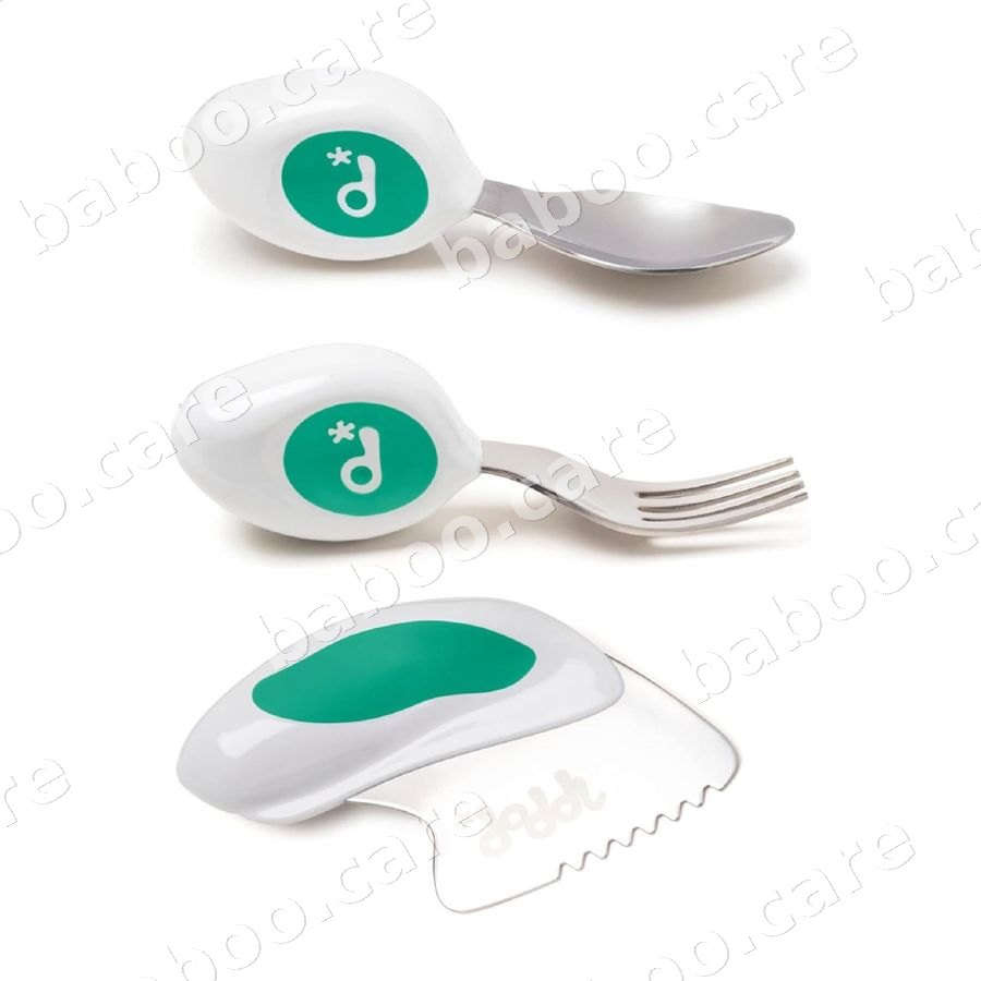 Doddl Doddl Baby Cutlery Set (Spoon, Fork, Knife) — baby & kids product
