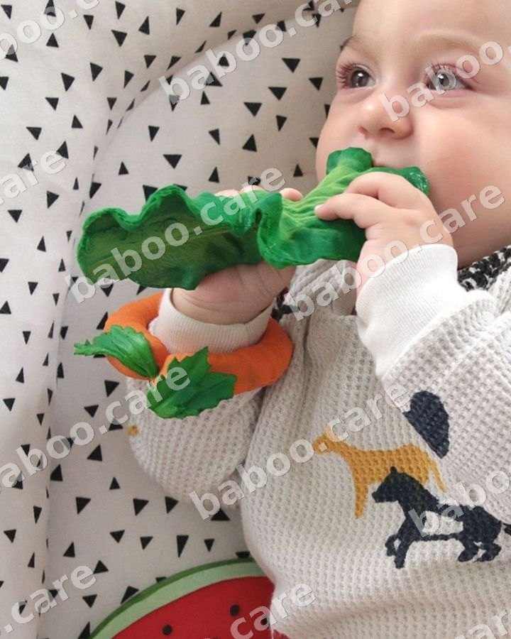 Oli & Carol Oli & Carol Fruit & Veggie Teether (natural rubber) — baby & kids product