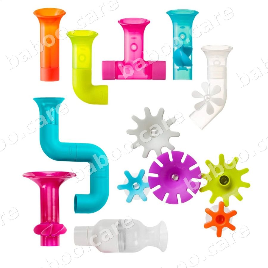 Boon Boon Tubes Building Bath Toy Set — baby & kids product