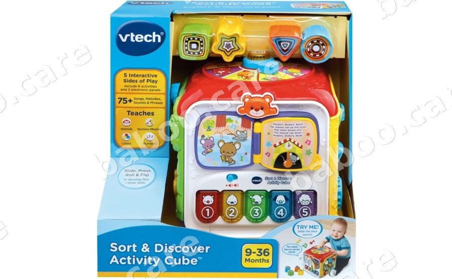 VTech VTech Sort & Discover Activity Cube — baby & kids product