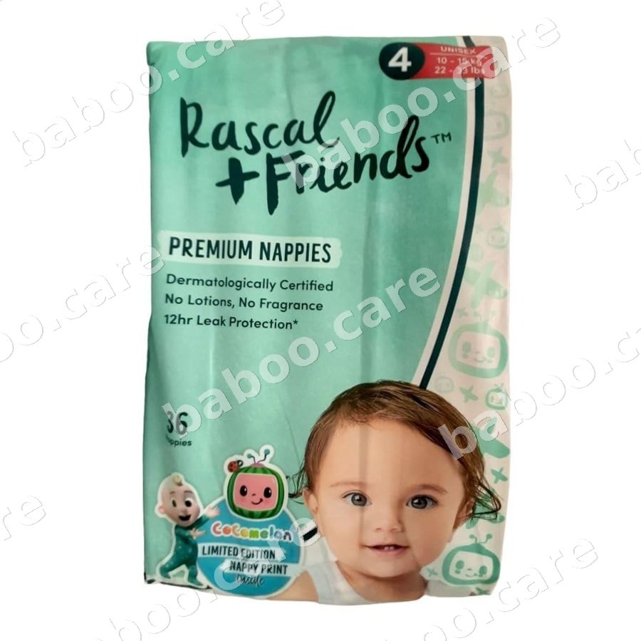 Rascal + Friends Rascal + Friends Premium Nappies Size 3 (6-11 kg), 176 pcs — baby & kids product